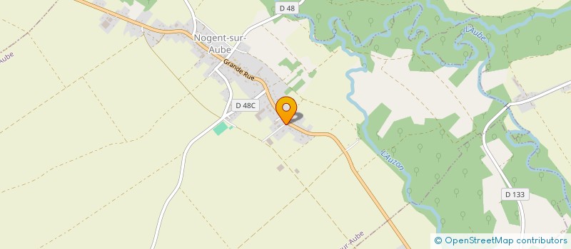 localisation de l'entreprise DES PAILLES D'ARGENT  NOGENT-SUR-AUBE