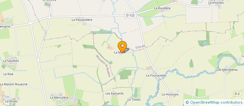 localisation de l'entreprise DES PALMES à PETIT-AUVERNE