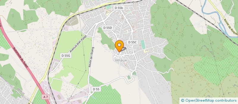 localisation de l'entreprise DES PARCS D ACTIVITES DE LA VERDIERE à VELAUX