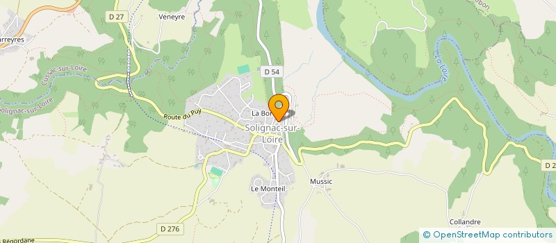 localisation de l'entreprise DES PARENTS D'ELEVES DE L'ECOLE STE THERESE A BAINS  BAINS