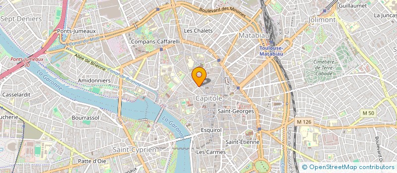 localisation de l'entreprise DES PARKINGS à TOULOUSE
