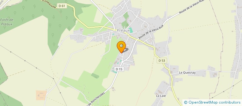 localisation de l'entreprise DES PAS DE COTE à PREAUX