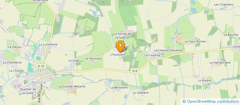 localisation de l'entreprise DES PATURAGES à LOIREAUXENCE