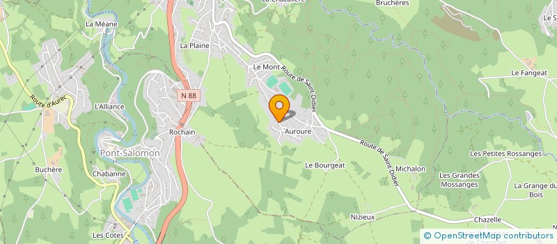 localisation de l'entreprise DES PAYSAGES à SAINT-FERREOL-D'AUROURE