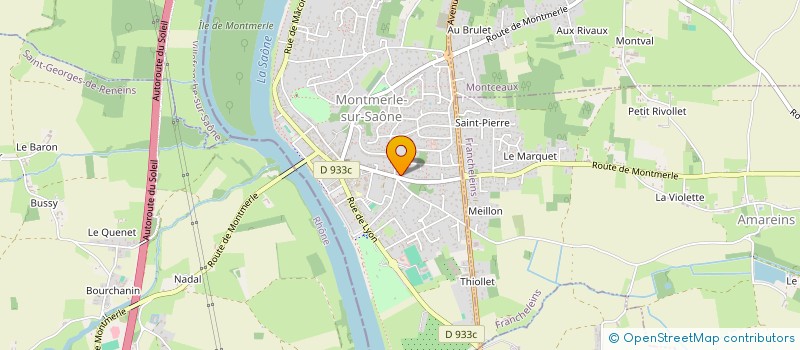 localisation de l'entreprise DES PERSES à FRANCHELEINS