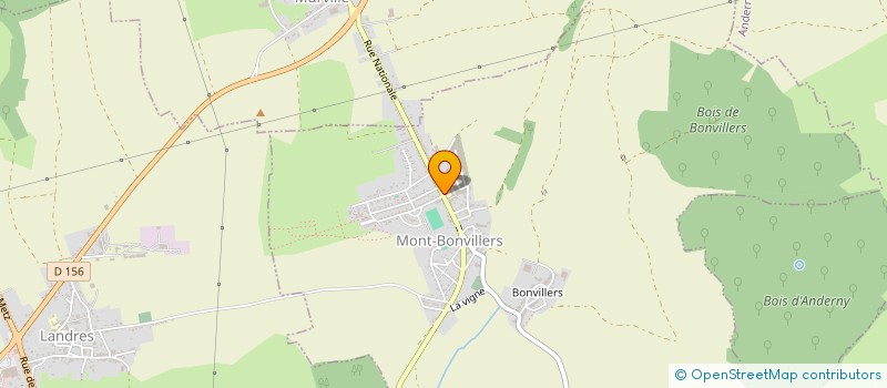 localisation de l'entreprise DES PETIT'S HIBOUX  MONT-BONVILLERS