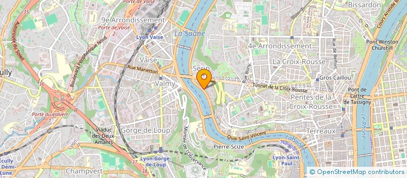 localisation de l'entreprise DES PETITS CAILLOUX  LYON