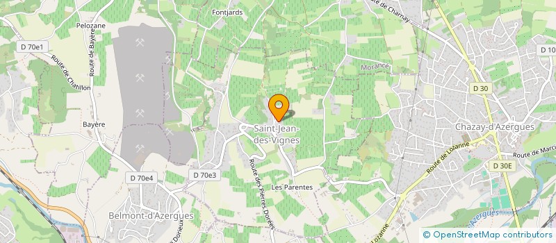 localisation de l'entreprise DES PETITS OCQUES ROUGES à SAINT-JEAN-DES-VIGNES