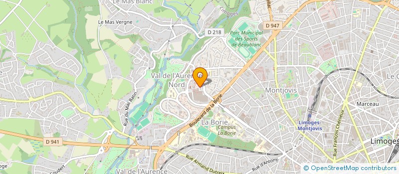 localisation de l'entreprise DES PETITS PAS POUR ETRE TOI à LIMOGES
