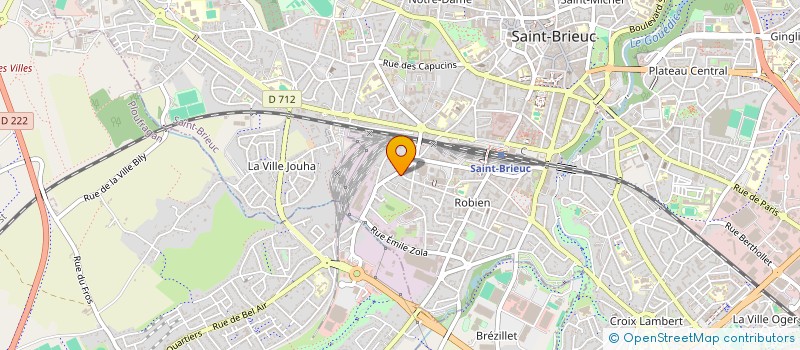 localisation de l'entreprise DES PETITS PRES à SAINT-BRIEUC