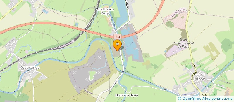 localisation de l'entreprise DES PETITS PRES  IMLING