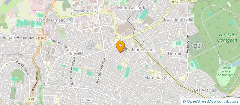 localisation de l'entreprise DES PEUPLIERS à LE HAVRE