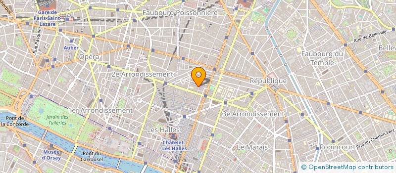 localisation de l'entreprise DES PEUPLIERS  PARIS