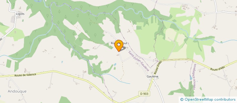 localisation de l'entreprise DES PINS  FRAISSINES