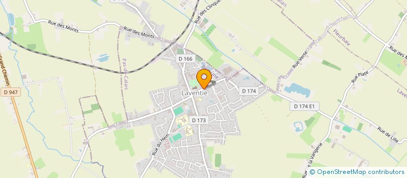 localisation de l'entreprise DES PINS  LAVENTIE