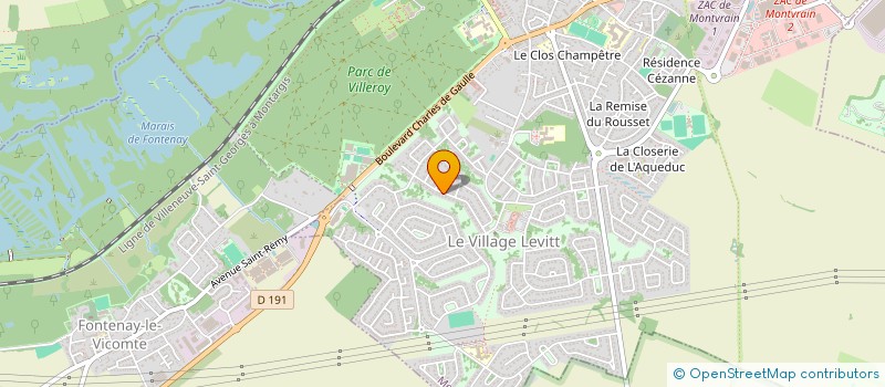 localisation de l'entreprise DES PINS à MENNECY