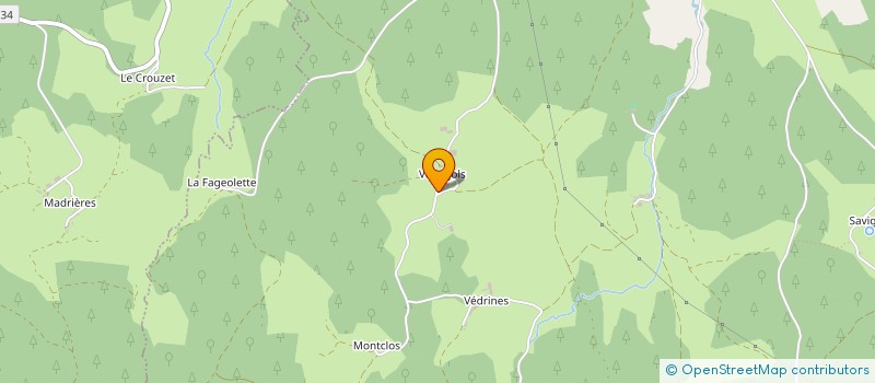 localisation de l'entreprise DES PINS ENSOLEILLES  THORAS