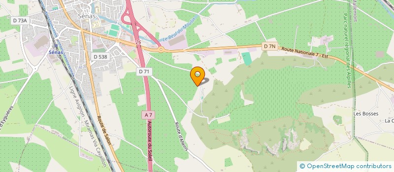 localisation de l'entreprise DES PISSENLITS PAR LA RACINE  SENAS