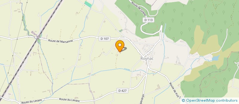 localisation de l'entreprise DES PLANTAS à ROYNAC