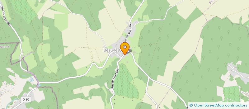 localisation de l'entreprise DES PLANTES METARNOU à BEZU-LE-GUERY