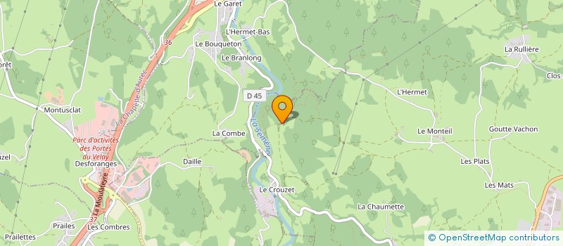 localisation de l'entreprise DES PLATS à SAINT-DIDIER-EN-VELAY