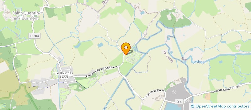 localisation de l'entreprise DES POLDERS  SAINT-QUENTIN-EN-TOURMONT