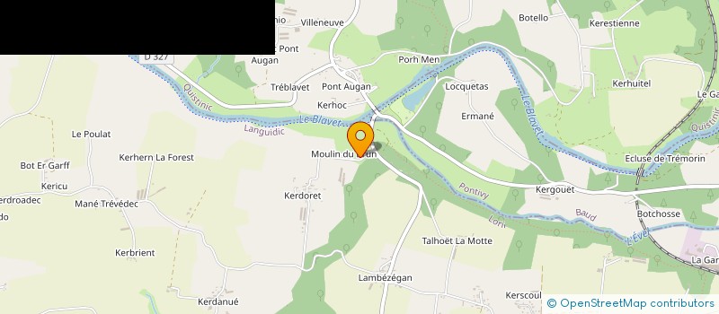 localisation de l'entreprise DES POTES AUX GANTS  LANGUIDIC