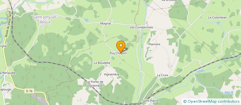 localisation de l'entreprise DES PRADEAUX à SAINT-GERMAIN-DES-PRES