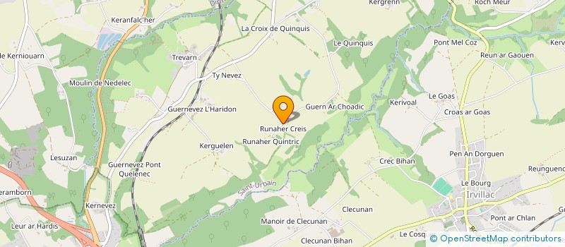 localisation de l'entreprise DES PRAIRIES à PLOUEDERN