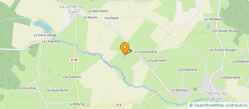 localisation de l'entreprise DES PRAIRIES à LONGNY LES VILLAGES
