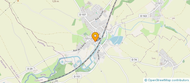 localisation de l'entreprise DES PRAIRIES à IRLES