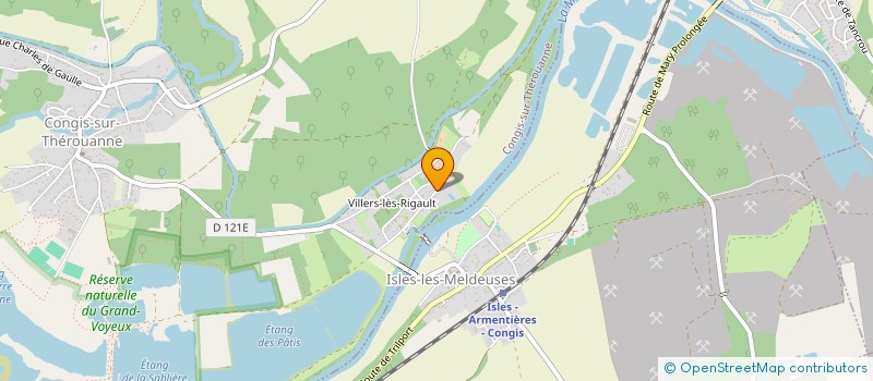 localisation de l'entreprise DES PRES DE LURY  OCQUERRE