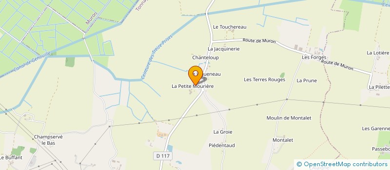 localisation de l'entreprise DES PRISES à TONNAY-CHARENTE