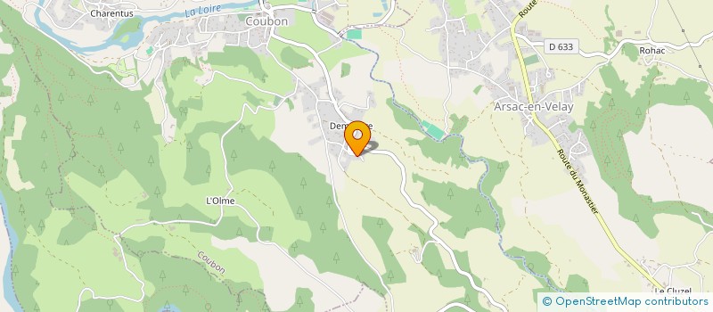 localisation de l'entreprise DES PROPRIETAIRES DE L'ECURIE DE LA BRUYERE  BLAVOZY