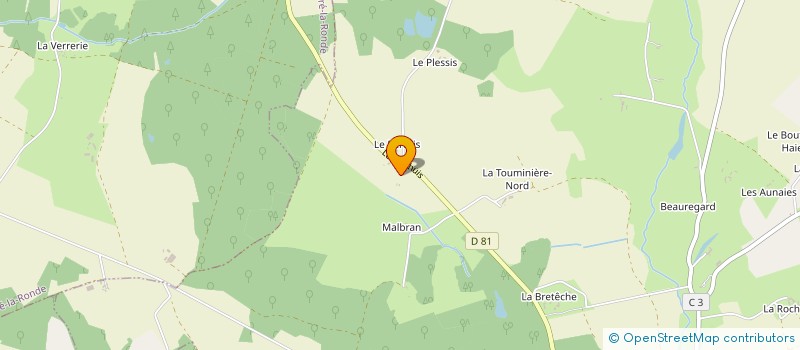 localisation de l'entreprise DES PUITS  ORBIGNY