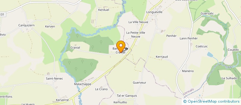 localisation de l'entreprise DES QUATRE COMMUNES à LIGNOL