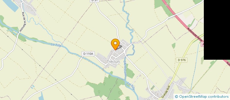 localisation de l'entreprise DES QUATRE EPIS  TRECLUN