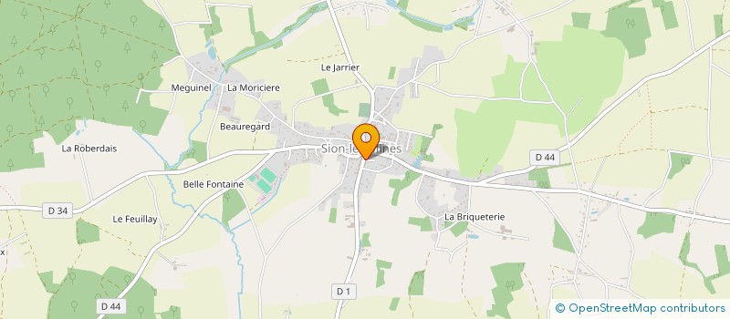 localisation de l'entreprise DES QUATRE OEUFS  SION-LES-MINES