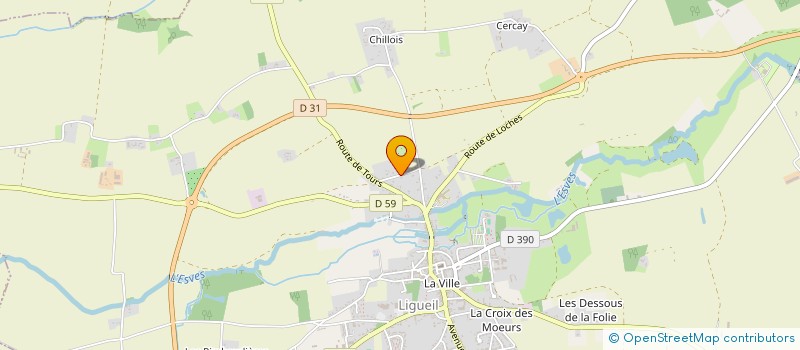 localisation de l'entreprise DES QUATRE SAPINS  CIRAN