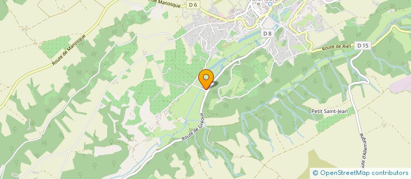 localisation de l'entreprise DES QUATRE VENTS à VALENSOLE