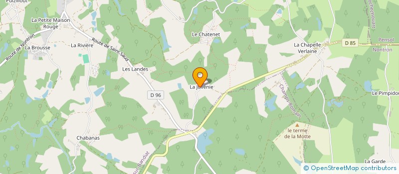 localisation de l'entreprise DES QUATRE VENTS à ABJAT-SUR-BANDIAT