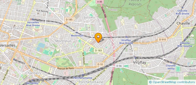 localisation de l'entreprise DES RACINES, 4L à VERSAILLES