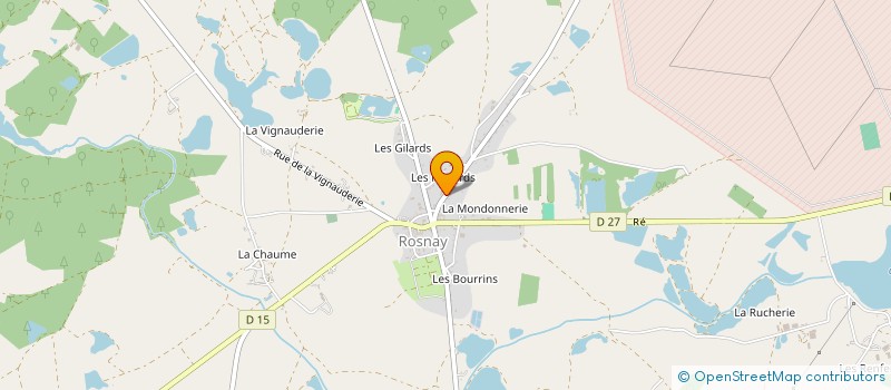 localisation de l'entreprise DES RACINES A LA CIME à ROSNAY