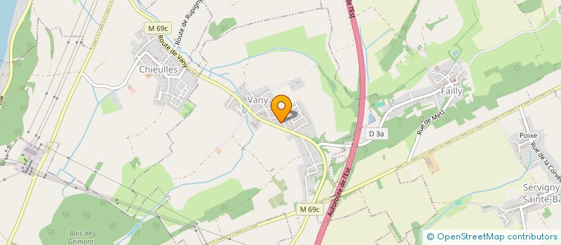 localisation de l'entreprise DES RACINES ET DES AILES  VANY