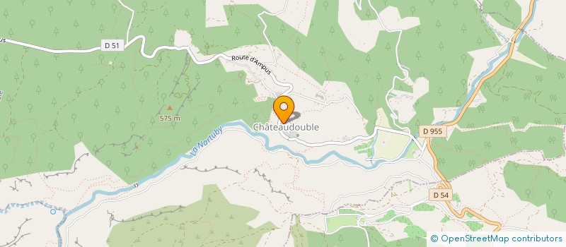 localisation de l'entreprise DES RACINES ET DES ELLES à CHATEAUDOUBLE