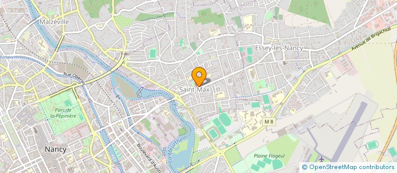 localisation de l'entreprise DES RACINES ET DES FLEURS  SAINT-MAX