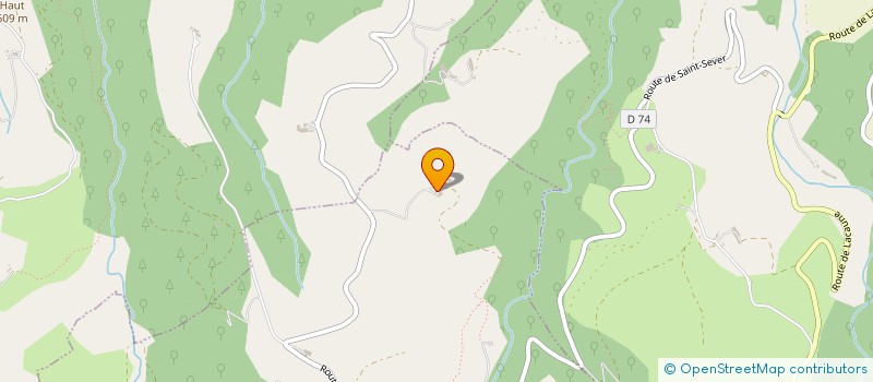 localisation de l'entreprise DES RAMAYROLS  SAINT-SEVER-DU-MOUSTIER