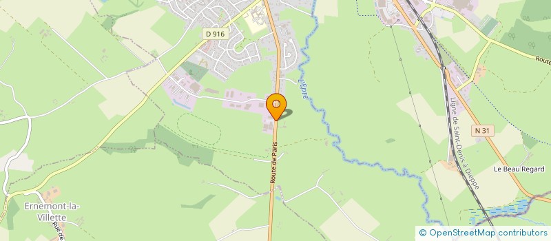 localisation de l'entreprise DES RAYONS DE COULEURS  GOURNAY-EN-BRAY