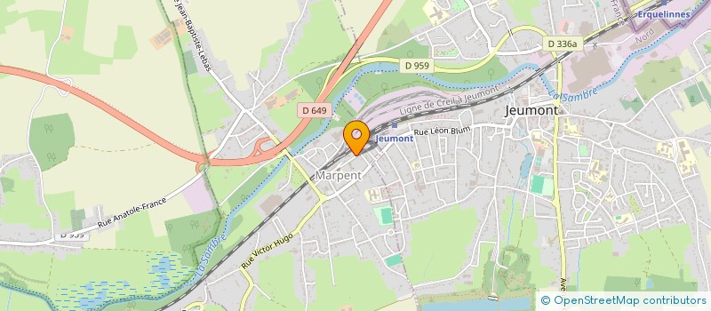 localisation de l'entreprise DES REMPARTS  MARPENT