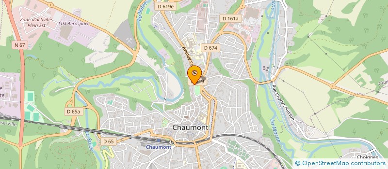localisation de l'entreprise DES REMPARTS AUX DUNES à CHAUMONT